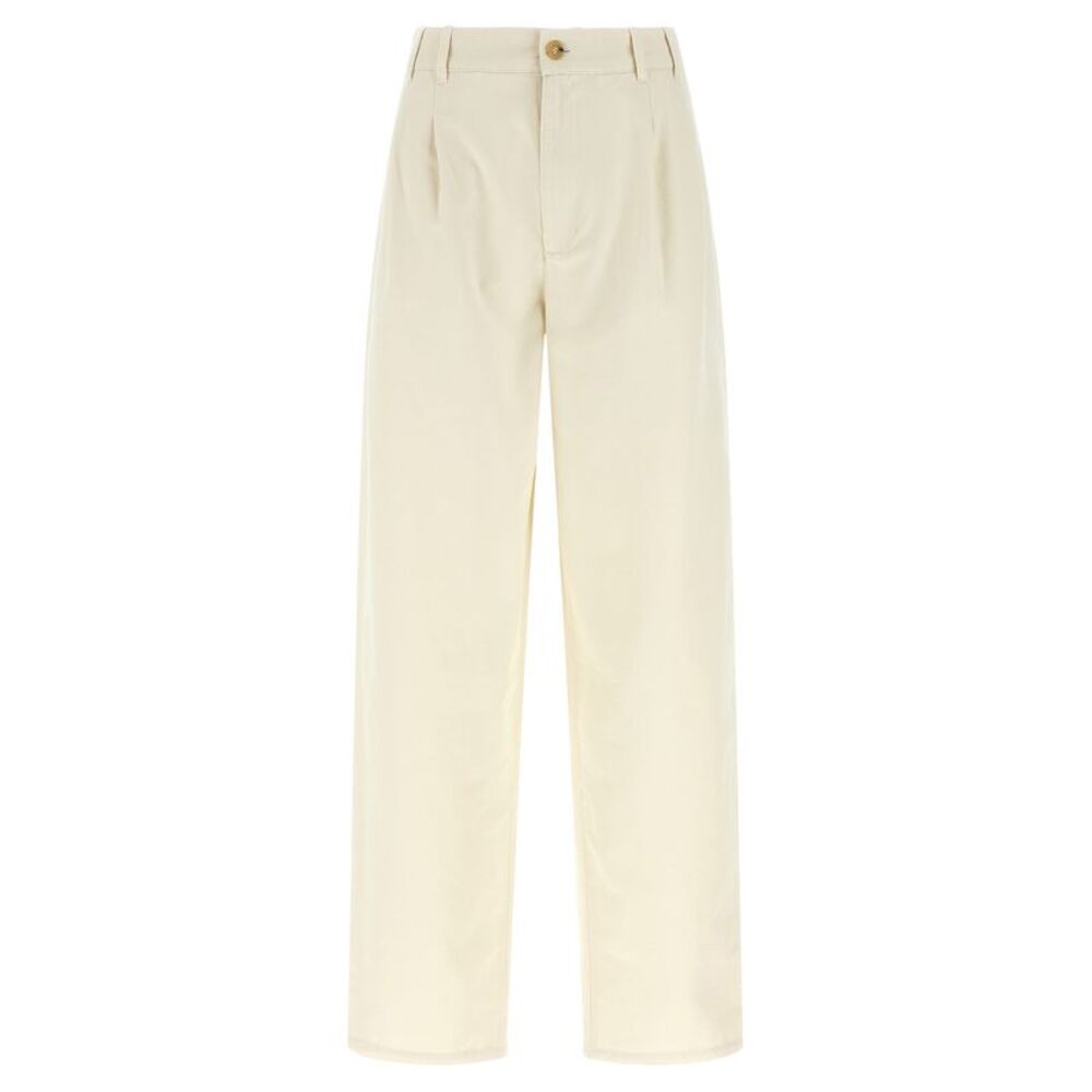 A.P.C. Beige Cotton Casual Women's Pants